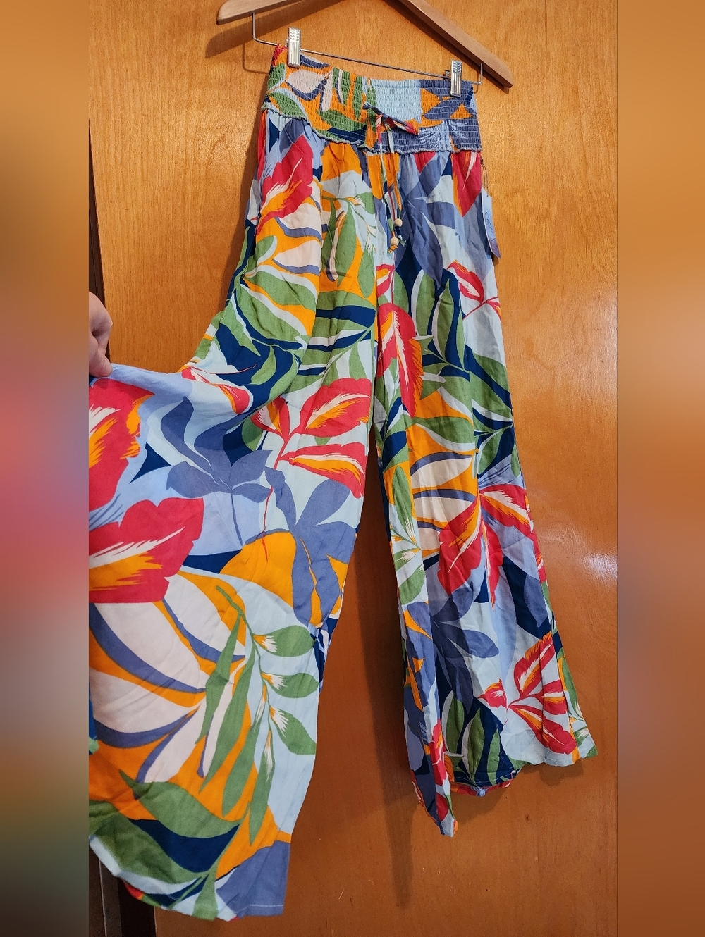 NWT Goa Beachwear By Jopna Wide Leg Palazzo Skirt-Pants